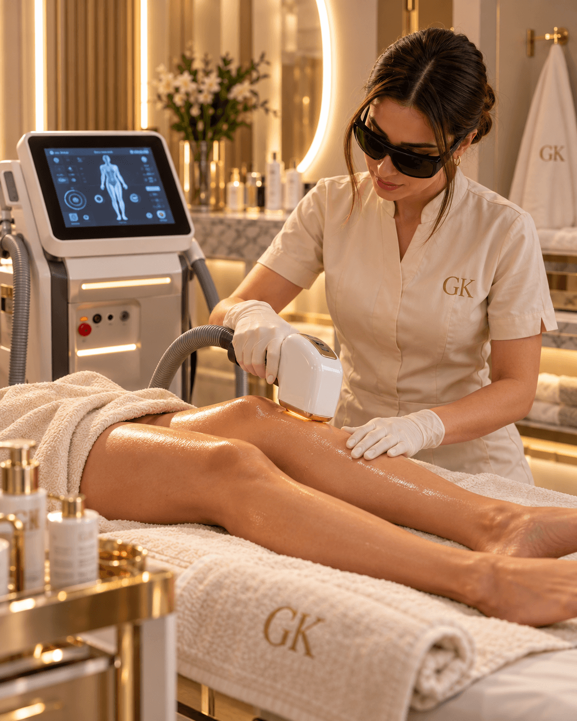 Gülümser Koç Beauty & Wellness buz lazer epilasyon uygulaması